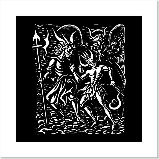 Medieval Daemon #19 Wall Art by n23tees